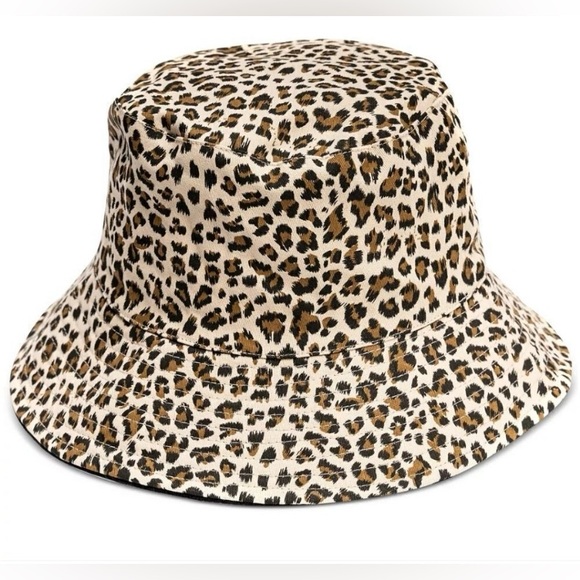 Bucket Hat • Reversible Terry Cloth • Leopard - Picture 4 of 6